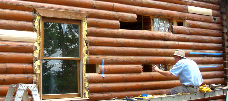 Log Home Repair Poquoson City, Virginia