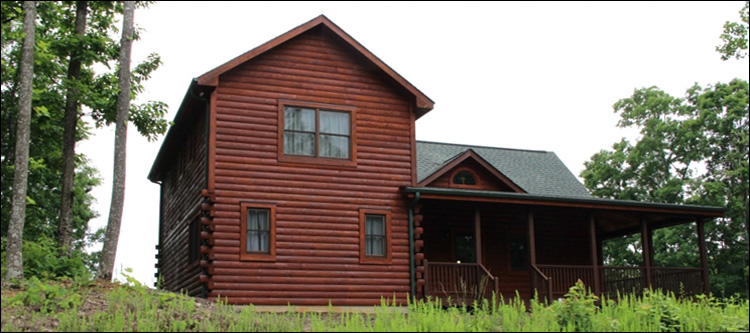 Professional Log Home Borate Application  Poquoson City, Virginia